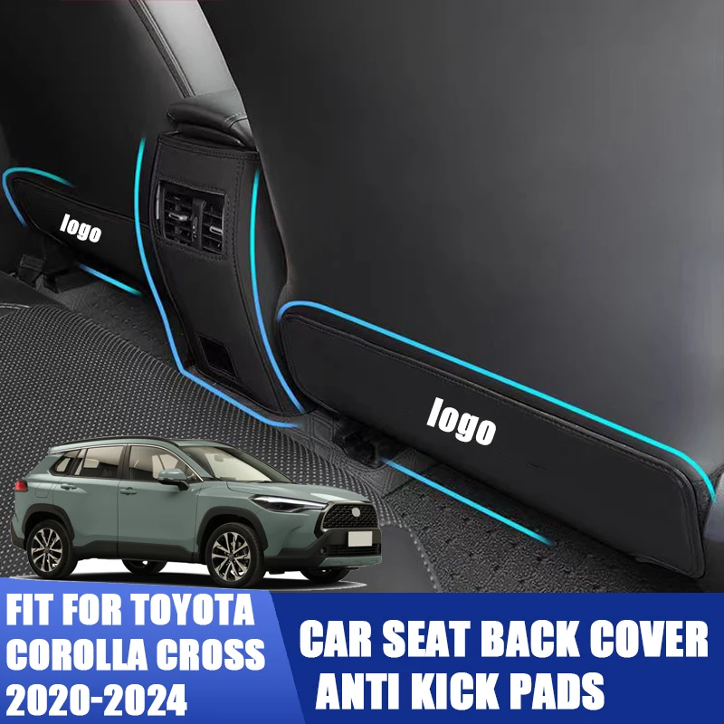 토요타 코롤라 크로스 2020 22 2023 2024 시트 백 안티 킥 패드, 시트 백 커버 보호, 자동차 킥 매트 인테리어 액세서리 title=토요타 코롤라 크로스 2020 22 2023 2024 시트 백 안티 킥 패드, 시트 백 커버 보호, 자동차 킥 매트 인테리어 액세서리 