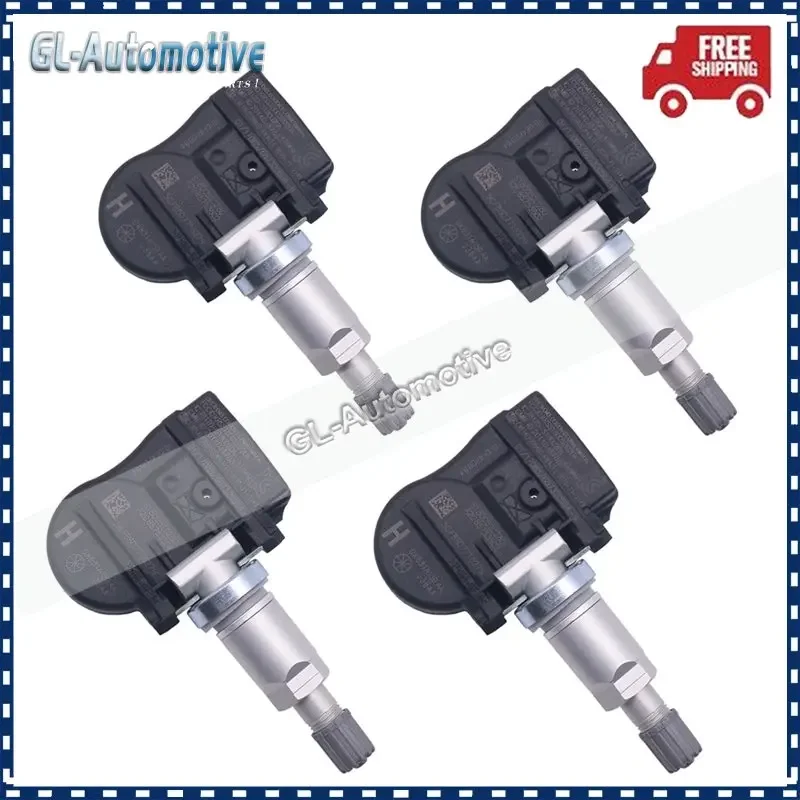 랜드로버 디펜더 디스커버리 레인지로버 이보크용 타이어 압력 센서, TPMS, LR070840, LR066378, 433MHz, 4 개
