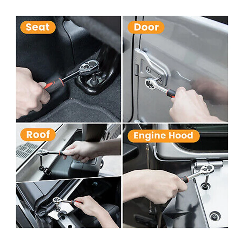 1 세트 하드 탑 및 도어 제거 Torx 세트 도구 키트 제거 렌치 도구 세트, 2007-2021 Jeep Wrangler Jl JK Rubicon Sahara Sport