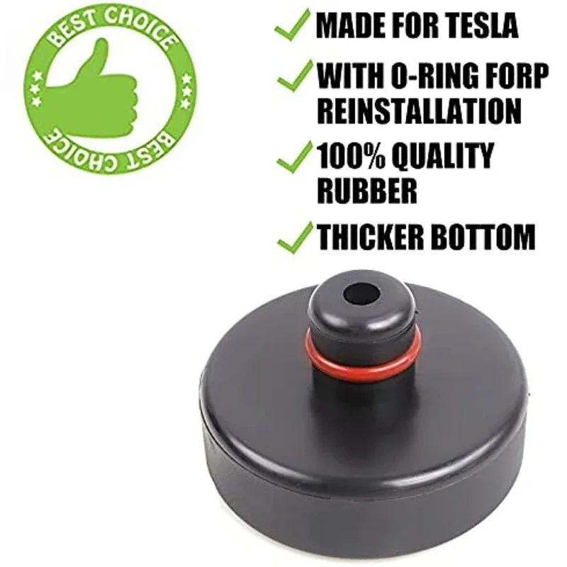 테슬라 모델 3 + 고무 리프팅 잭 패드, 리프팅 포인트 어댑터 도구 섀시 보관 케이스, 모델 3 Y S X, 신형 모델 3 하이랜드 2024