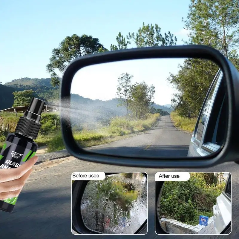 50/100/300ml 자동차 유리 김서림 방지 에이전트 바람막이 유리 방수 스프레이 방수 나노 페인트 소수성 코팅 자동차 청소, 나노 페인트, 차량 청소