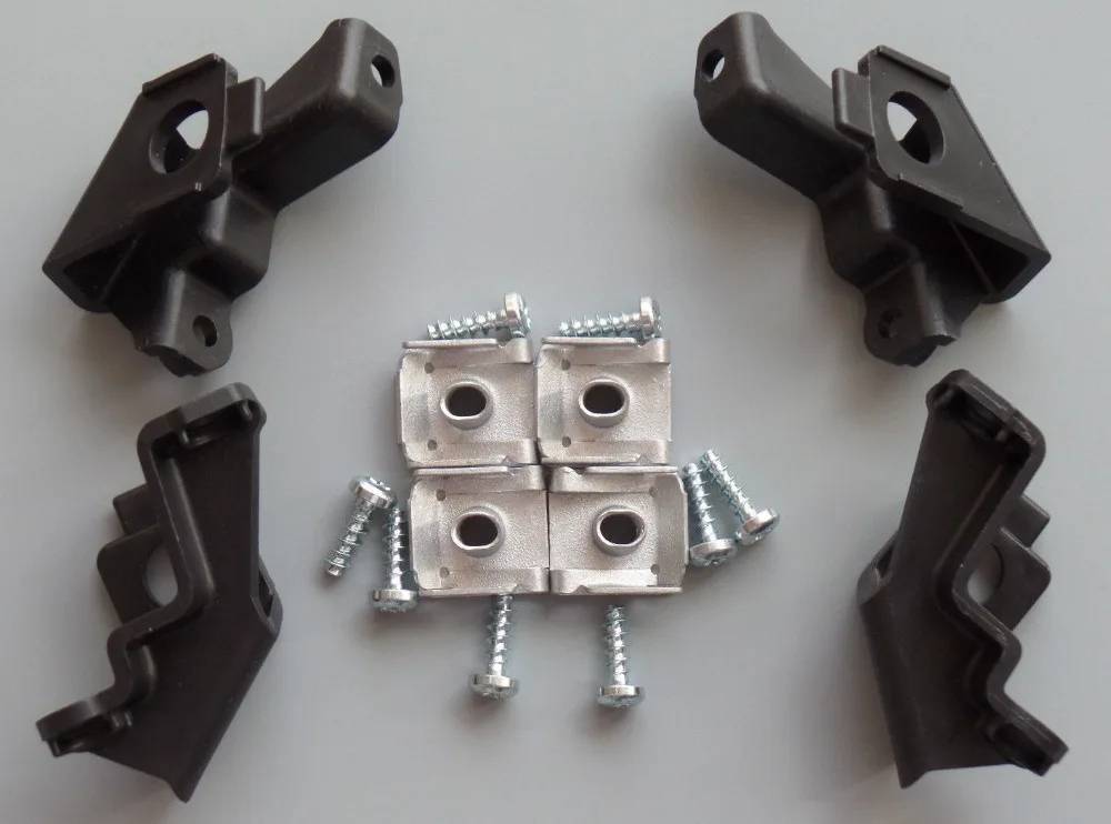 자동차 헤드라이트 수리 키트 홀더, 좌우 고정 클립, 패스너 수리 키트, VW 폴로 2009-2017 6R0998226 6R0998225