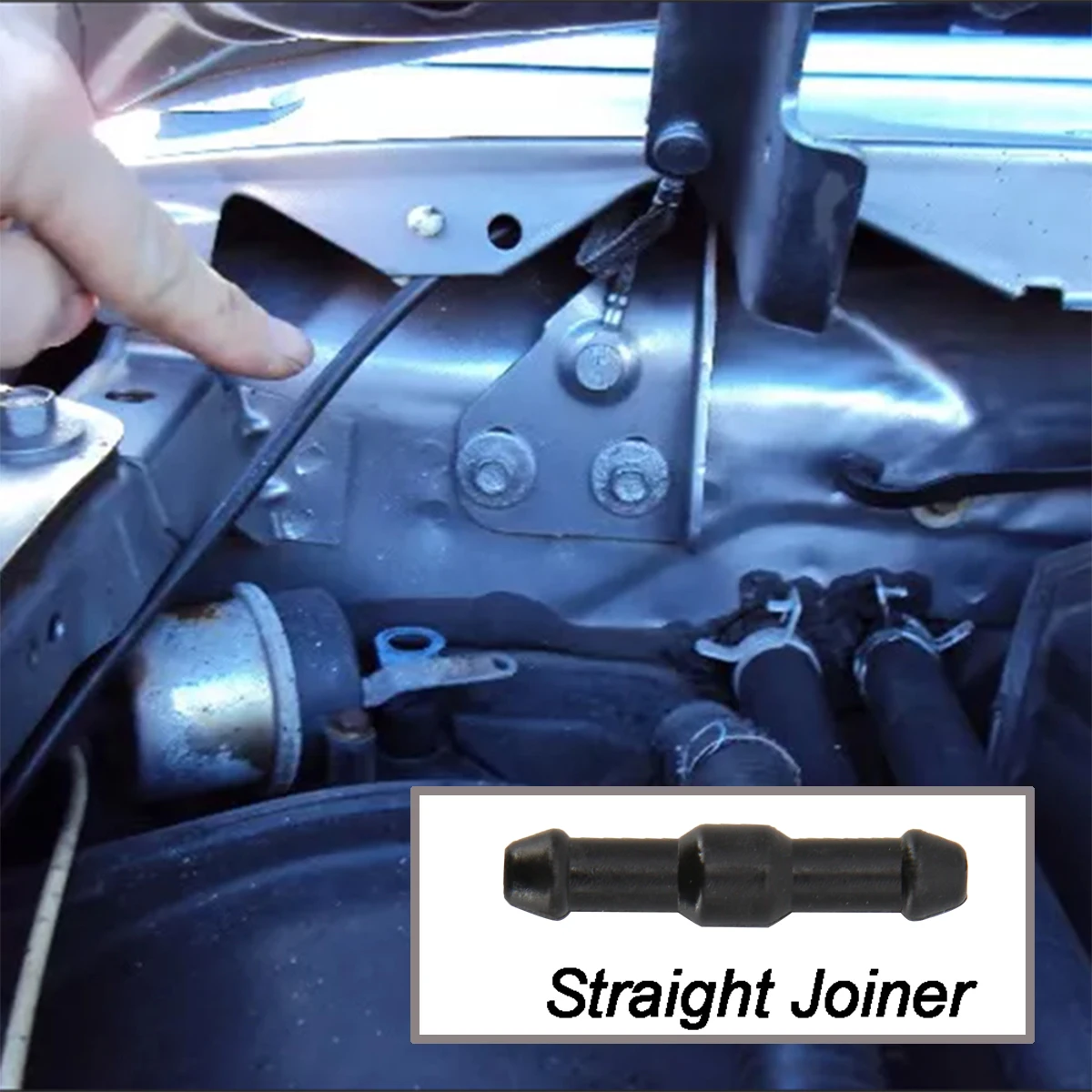 18Pcs 유니버설 와이퍼 와셔 노즐 호스 튜브 조이너 파이프 커넥터 T 조각 스트레이트 티 3 웨이 Y 조각 공기 연료 물 가솔린