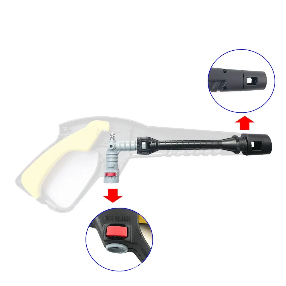 고압 워터 건 교체 압력 와셔 스프레이건 밸브, Lavor Vax Comet 압력 와셔 건용 내부 예비 부품