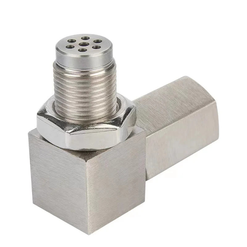 자동차 부품 배기 파이프 산소 센서 확장, M18 90 도 45 도, 3 방향 촉매 변환기 산소 센서 가스