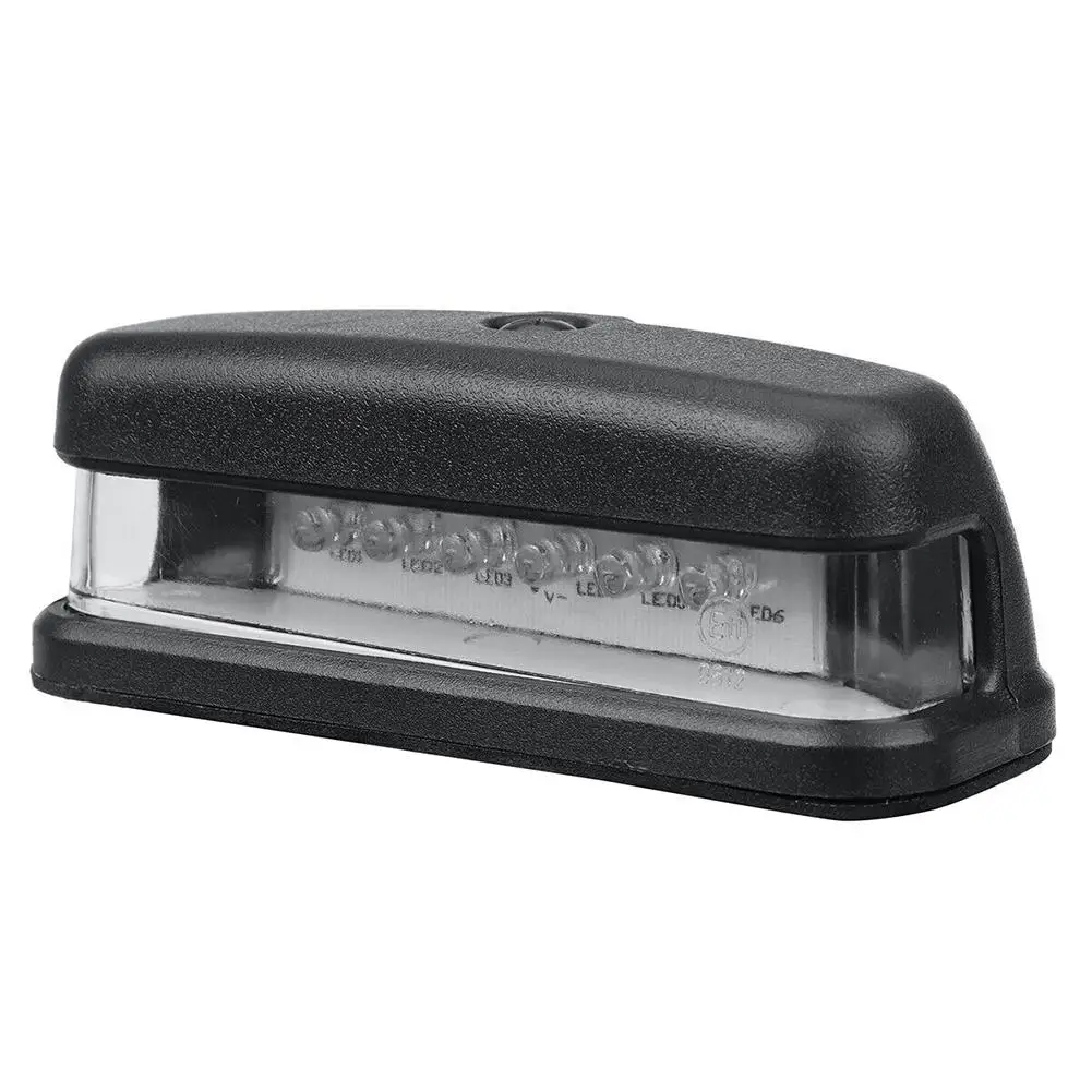 자동차 트럭 번호 번호판 라이트, 후방 테일 라이트, 트레일러 버스 화물차 방수, 6 LED, 1 개