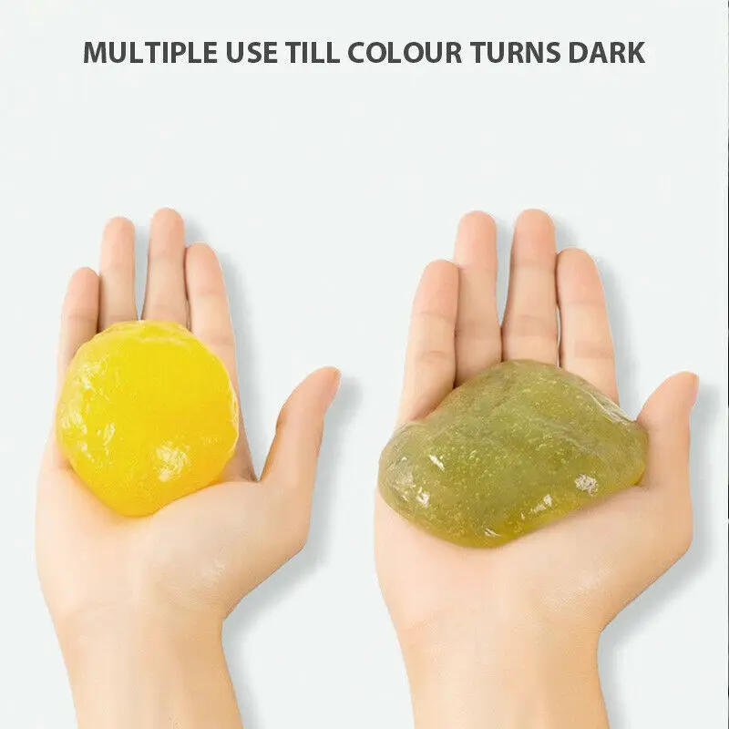 자동차 먼지 먼지 청소 젤, 슬라임 매직 슈퍼 클린 진흙 클레이, 노트북 컴퓨터 키보드 청소 도구, 홈 클리너 먼지 제거기