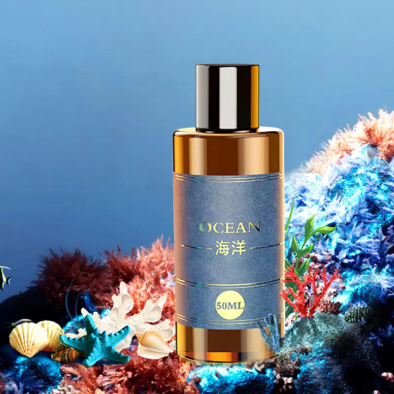 향수 리필 50ml, 특정 자동차 인테리어 향수, 자동 스프레이, 자동차 향수 디퓨저, 콜로겐 오션