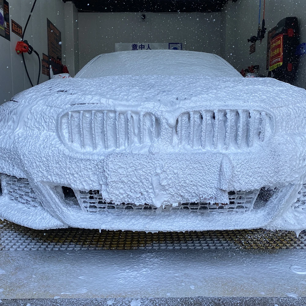 구리 코어 스노우 폼 캐논 오리피스 깍지 팁 스레드 고압 폼 스프레이건 황동 교체 깍지 헤드, 0.9mm-1.4mm