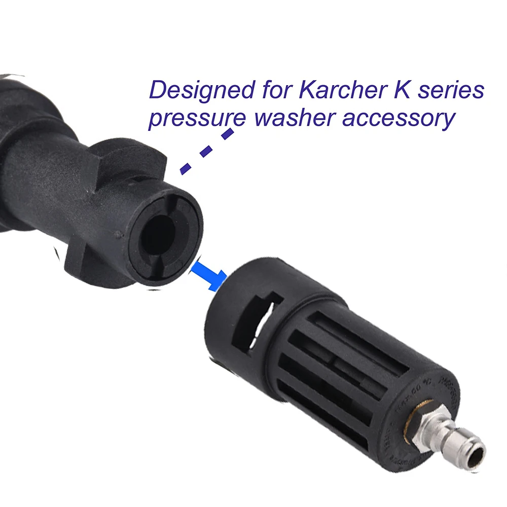 암컷 압력 와셔 어댑터, 1/4 인치 퀵 커넥트 워시 건, Karcher K Lance 완드 액세서리