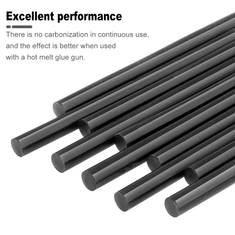 핫 글루건 실리콘 핫 글루건, 블랙 핫멜트 접착제, 7mm 차체 수리 도구, 바디 덴팅 키트, 10 개, 20 개
