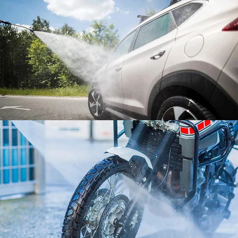 ROUE 로드 제트 자동차 청소 고압 물총 연장, Karcher K2 K3 K4 K5 K6 K7 노즐 포함, 1/4 인치