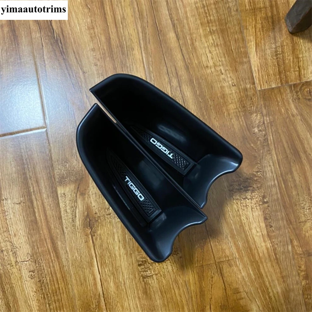 Chery Tiggo 5X / 7 / 8 Pro 2020 2021 2023 전면 내부 문짝 팔걸이 보관함 장식 커버 키트, 자동차 인테리어 액세서리 트림