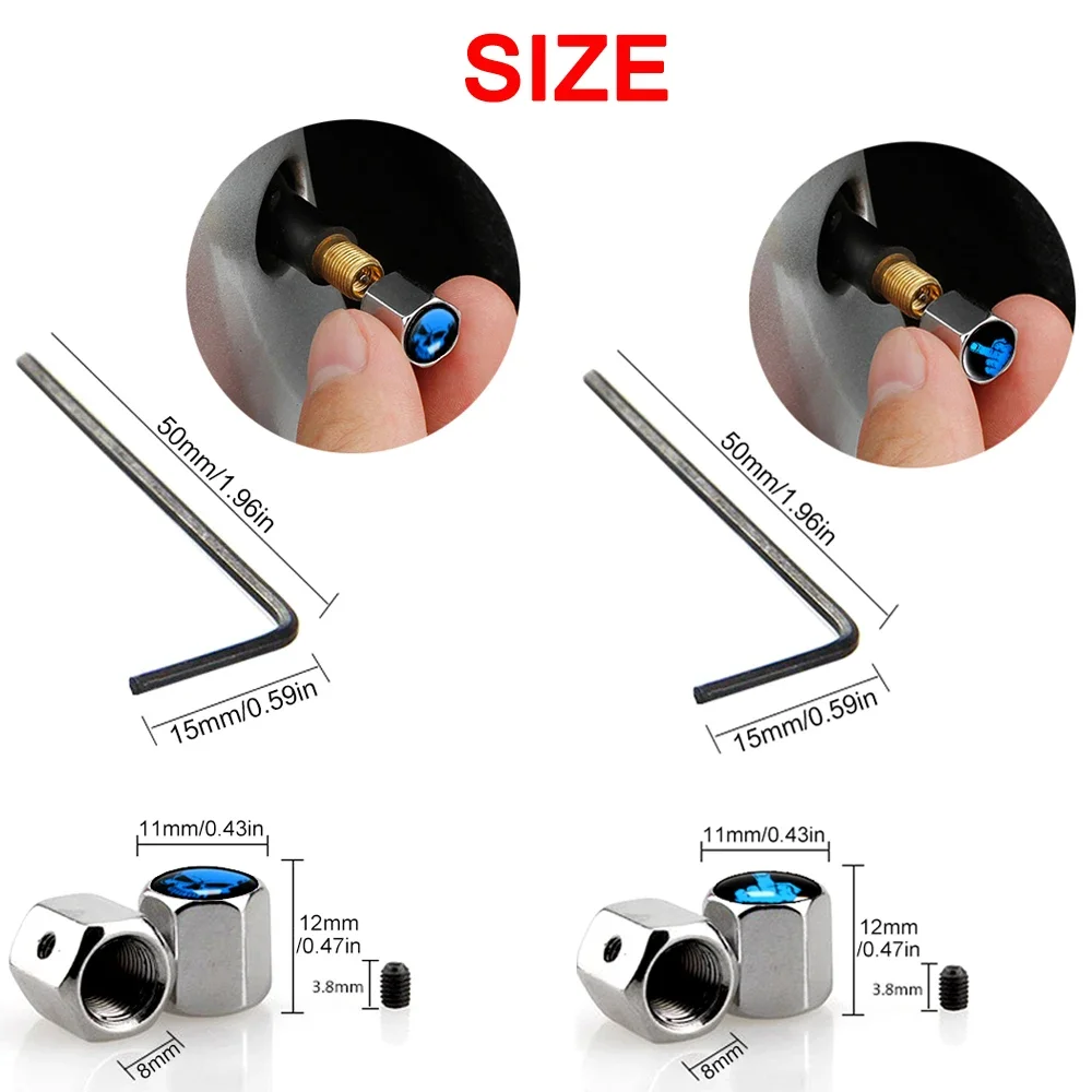 Autocoat 도난 방지 중간 손가락 스타일 타이어 밸브 먼지 캡 방진 타이어 캡 밸브 자동차, 트럭, 오토바이 용 스템 캡