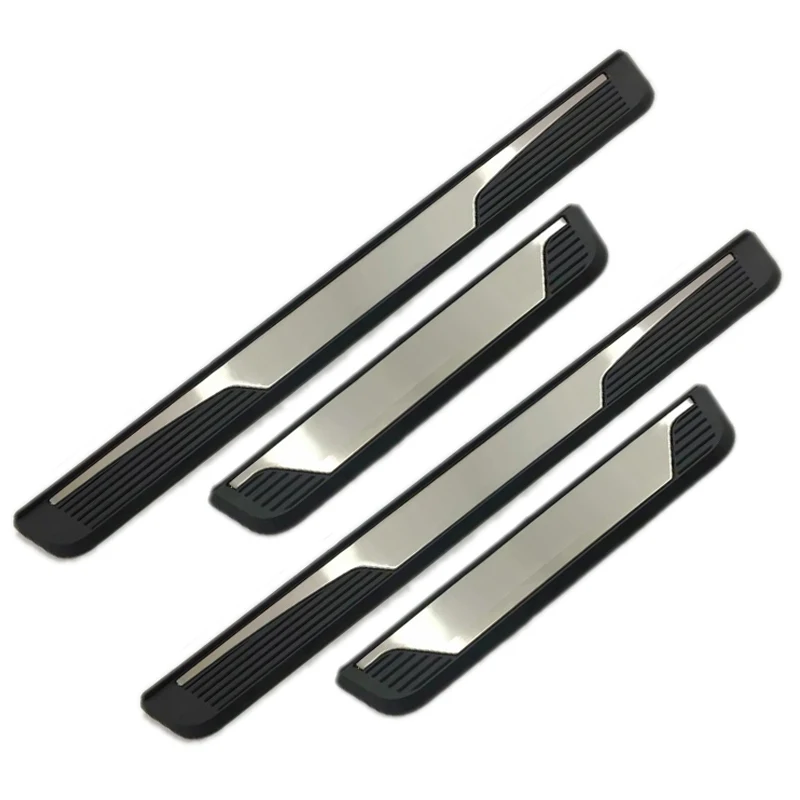 스테인레스 스틸 도어 씰 킥 프로텍터 가드 스커프 플레이트 페달 커버, Changan Uni-k Unik 2022 2021 자동차 스타일링 액세서리