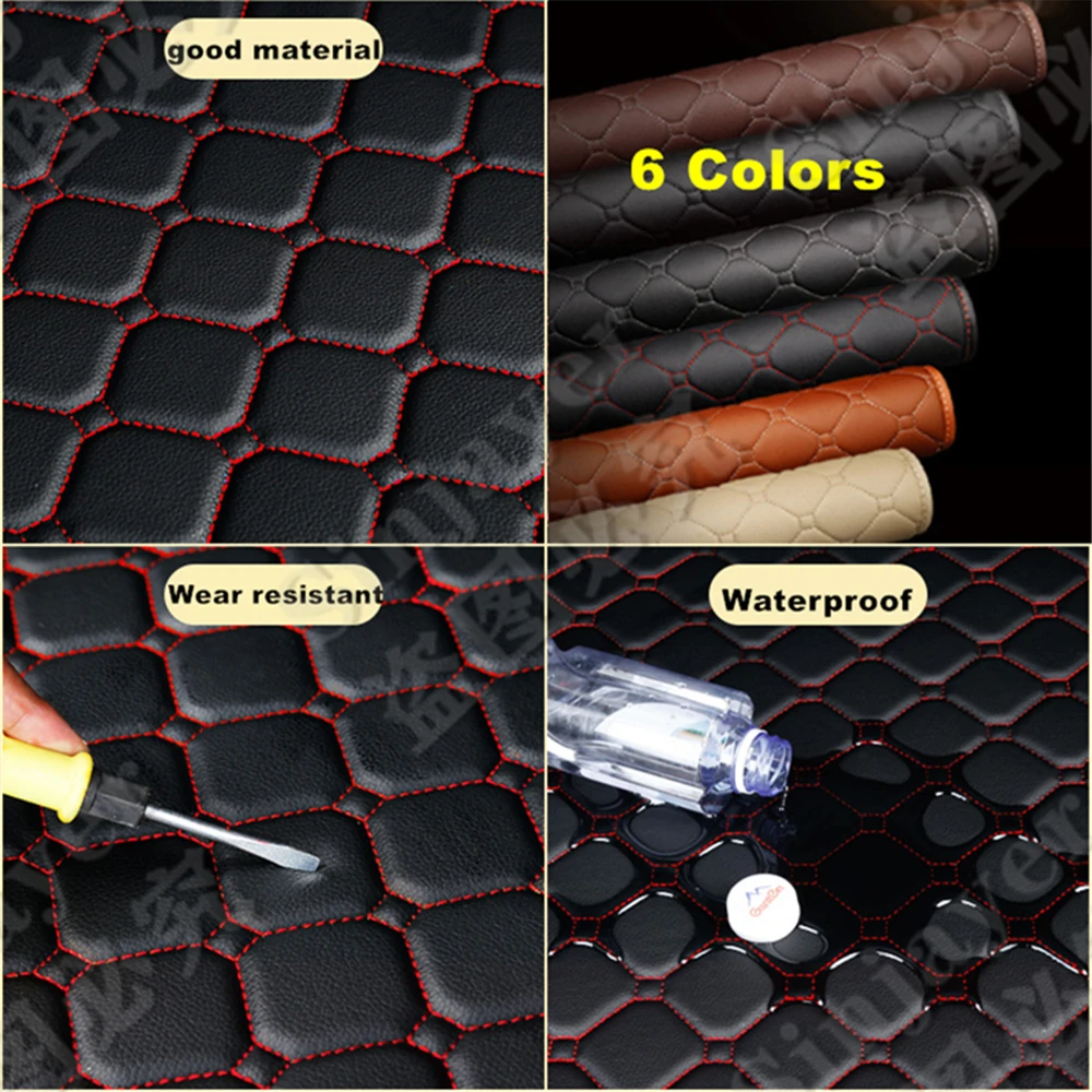 자동차 트렁크 매트, 볼보 XC60, XC90, XC40, S60, S90, V40, V60, V90, S80, C30, C40, 플랫 사이드, 카고 보호 카펫 라이너, 테일 부트 커버