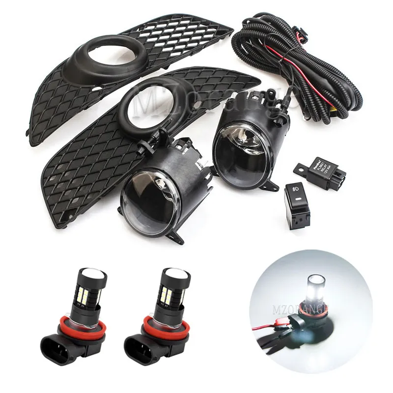 LED 할로겐 헤드라이트 안개등 커버 프레임, 그릴 베젤 하네스 스위치 키트, 미쓰비시 랜서 엑스 2008 2013 용 title=LED 할로겐 헤드라이트 안개등 커버 프레임, 그릴 베젤 하네스 스위치 키트, 미쓰비시 랜서 엑스 2008 2013 용