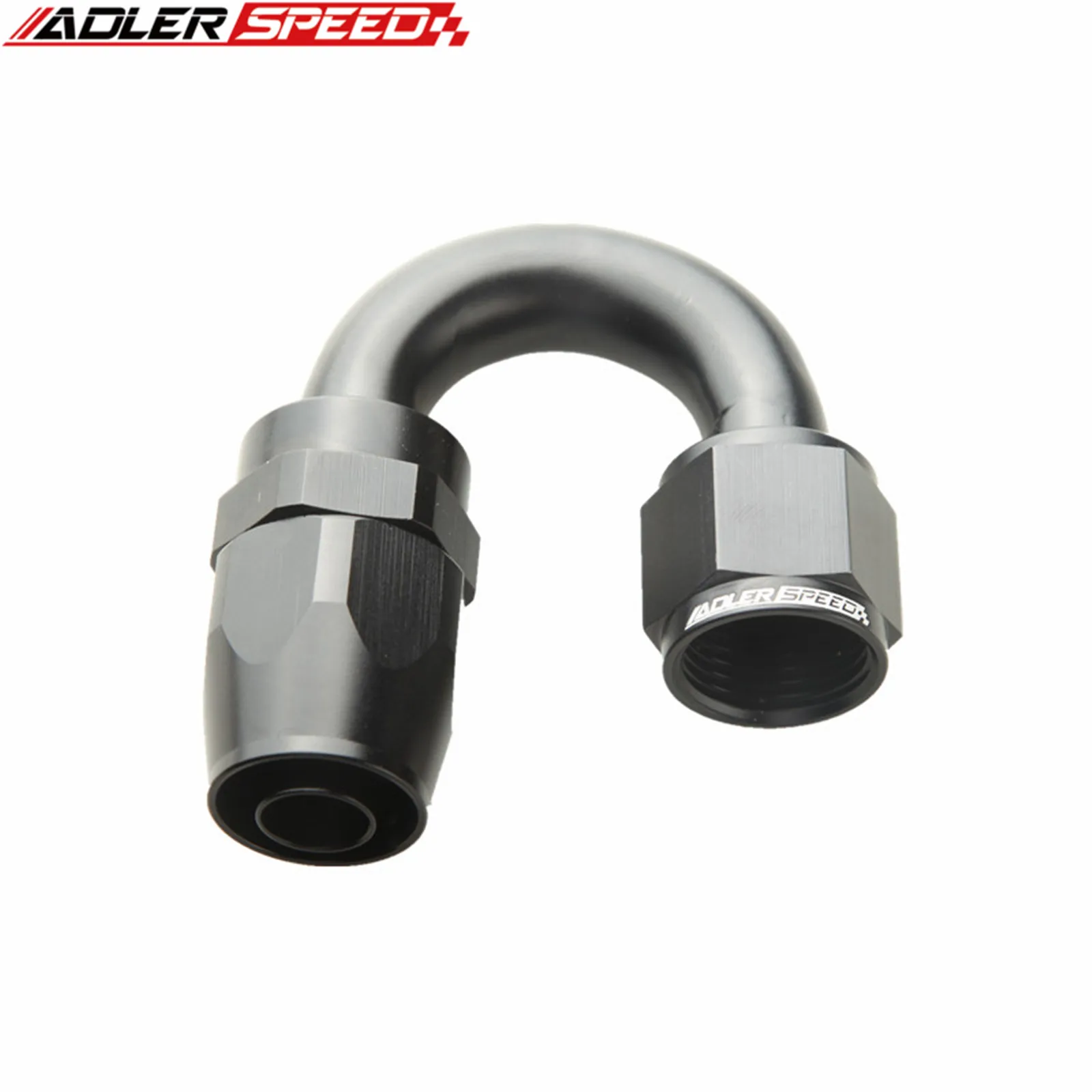 범용 블랙 AN4 AN6 AN8 AN10 AN12 직선 0 ° 45 ° 90 ° 180 ° 오일 연료 회전 호스 엔드 피팅, 오일 호스 엔드 어댑터 키트