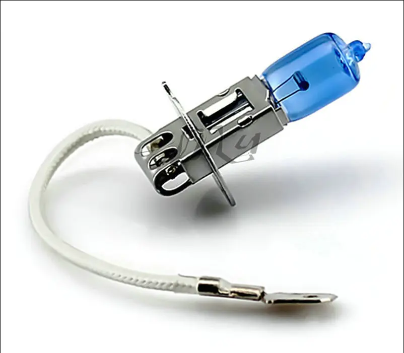 자동차 할로겐 전구 주차 헤드 안개등, 흰색 헤드라이트 램프, 고출력 슈퍼 브라이트, 24V H3, 100W