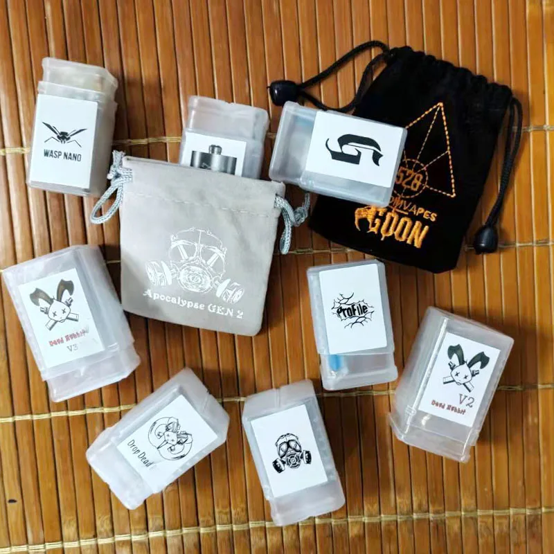 WASP 나노 미니 싱글 코일 탱크, BF 핀 510, 하쿠 베나, 사이클론, 하달리, 드루가 2, 아포칼립스 젠, 데드 래빗 3, V2 라이트, 22mm title=WASP 나노 미니 싱글 코일 탱크, BF 핀 510, 하쿠 베나, 사이클론, 하달리, 드루가 2, 아포칼립스 젠, 데드 래빗 3, V2 라이트, 22mm 