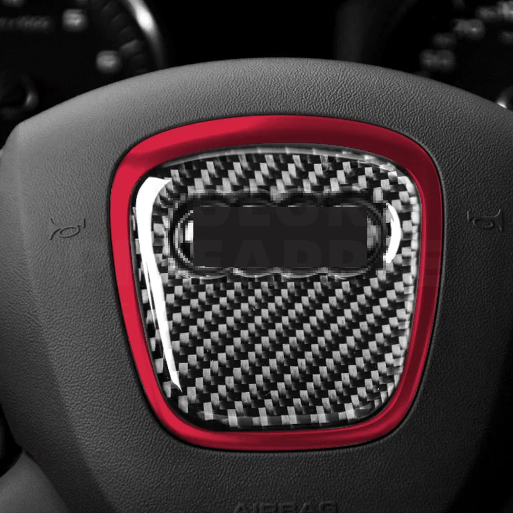 자동차 핸들 링 스티커, 금속 프레임 탄소 섬유 커버, 인테리어 자동차 액세서리, 아우디 A4 B7 B6 A3 8P A5 A6 C6 Q5 Q7