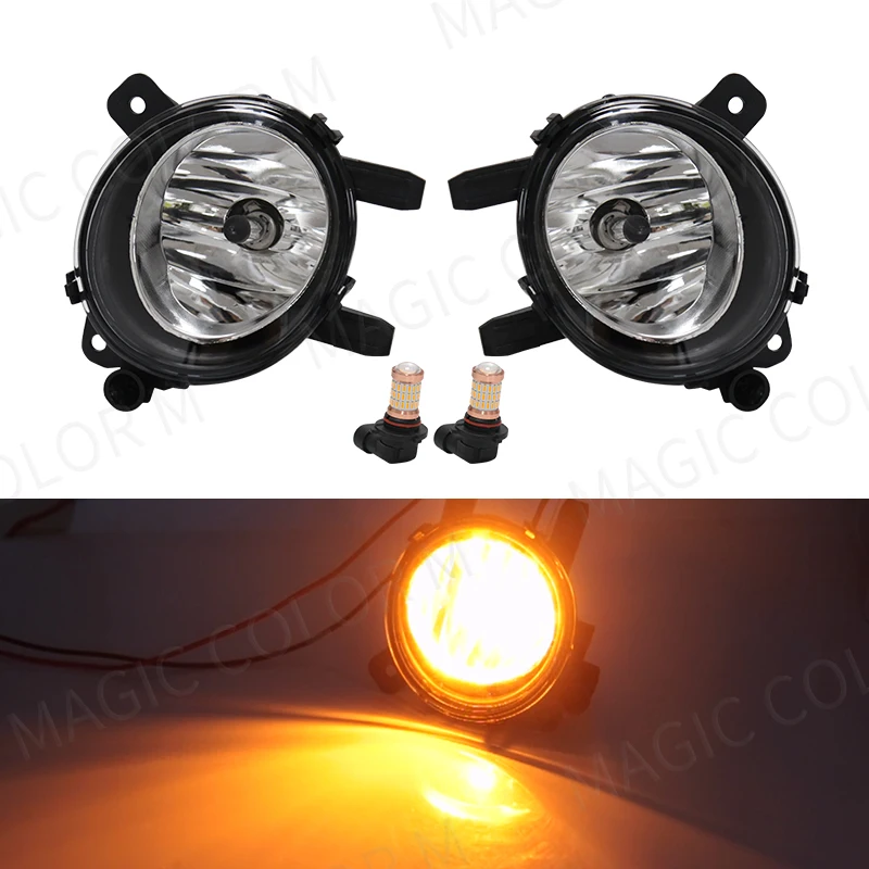 BMW F20 F21 F22 F23 F45 F46 F30 F31 F34 F35 용 LED 안개등, 자동 헤드라이트, 전면 주행 안개등, 방수 자동차 액세서리