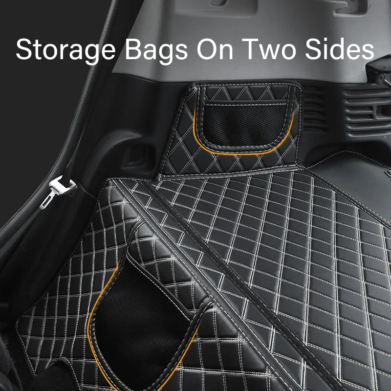 맞춤형 자동차 트렁크 매트 바닥 부트 카펫, 가죽 카고 라이너, 스마트 451, 453, Fortwo, Forfour 2015, 인테리어 액세서리