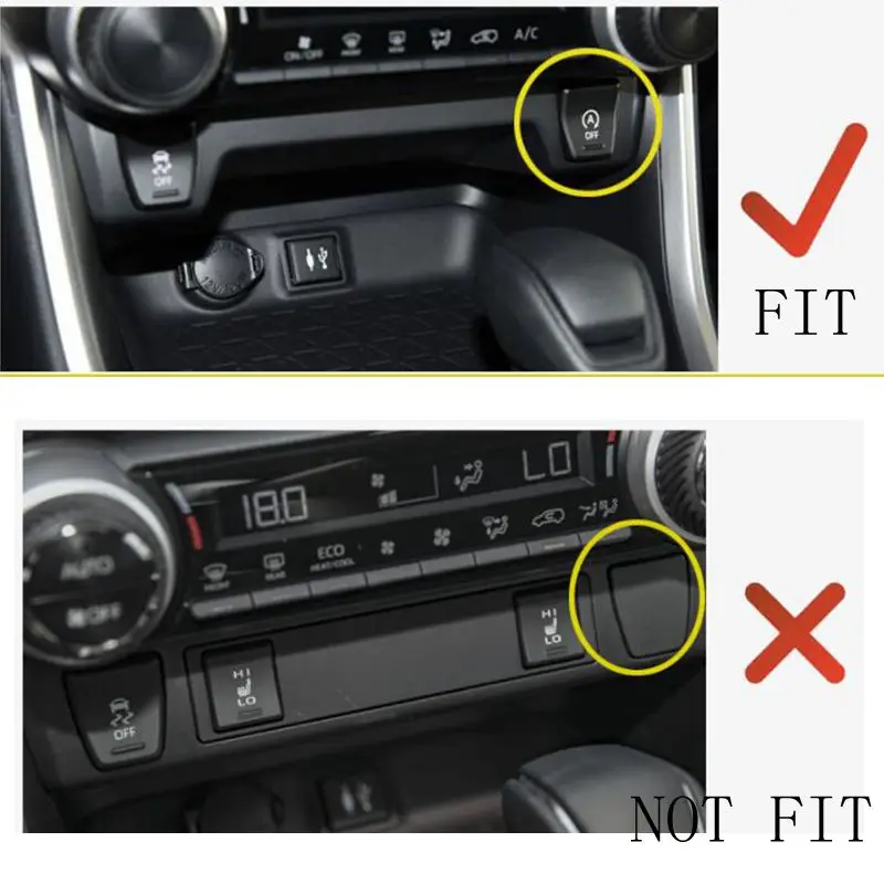 자동차 자동 정지 엔진 시스템 오프 장치 제어 센서 플러그, 스마트 정지 취소, 토요타 RAV4 XA50 2019 2020