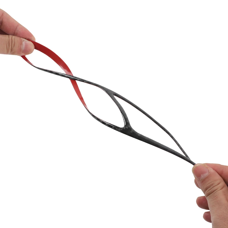 자동차 문짝 핸들 프레임 장식 커버 트림, 탄소 섬유 인테리어 액세서리, 아우디 A4L A4 B8 2009-2016 Q5 2009-2017 A5 2008-2017