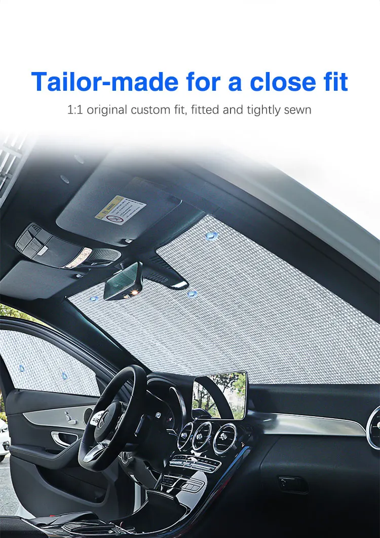 폭스바겐 맥시 MK3 2003 ~ 2019 자동차 풀 커버, 자외선 차단 윈도우 햇빛가리개 커버 액세서리, 폭스바겐 캐디 2K