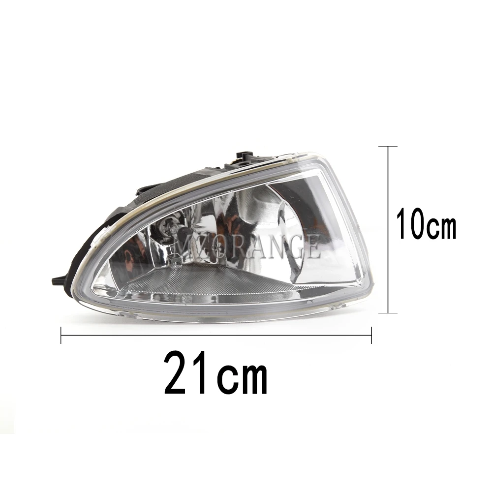 Honda Civic 2004 2005 헤드라이트용 안개등, LED 프론트 범퍼 할로겐 안개등 어셈블리, 와이어링 스위치 케이블 액세서리