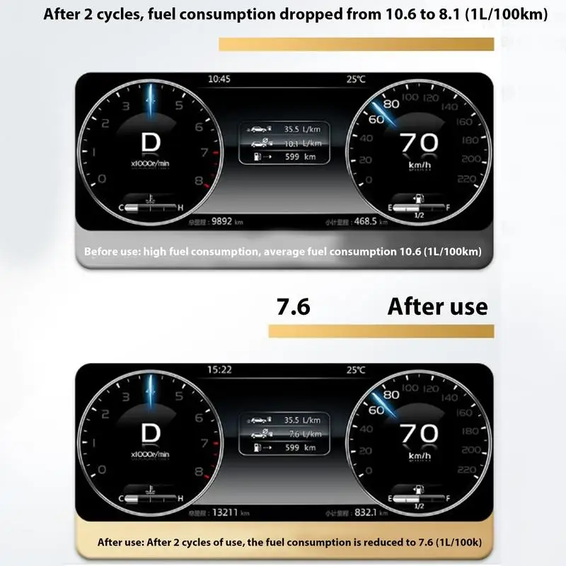연료 가솔린 인젝터 자동차 연료 시스템 클리너, 가솔린 디젤 가스 오일 첨가제 복원, 연료 절약, 탄소 침전물 제거, 60ml