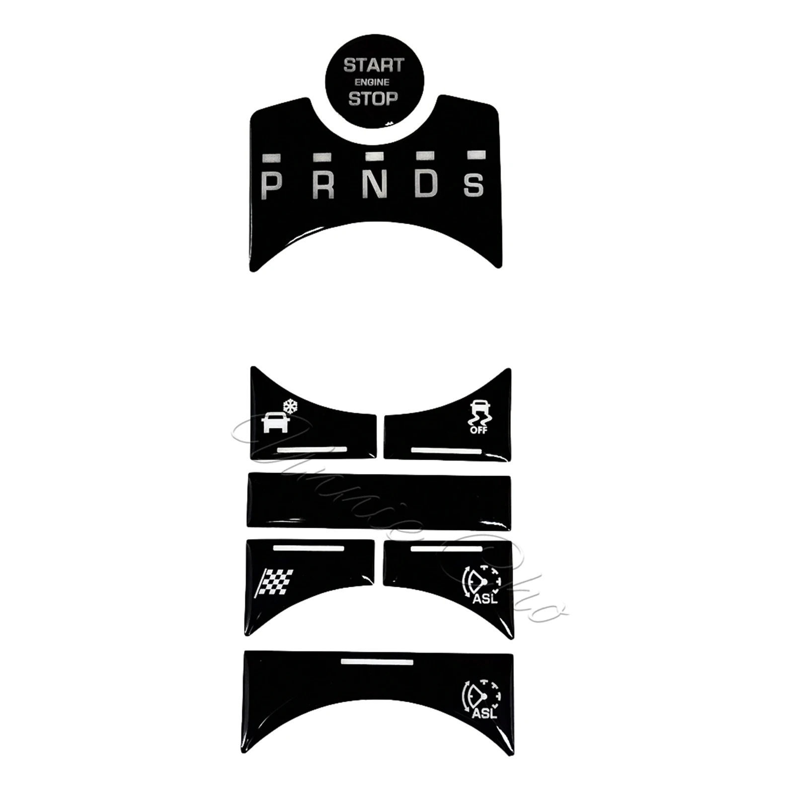 재규어 XF 기어 스티커 에폭시 시프터 커버, X250 2013 2014 2015 블랙 스타터 단추 데칼, XF 자동차 액세서리 2012