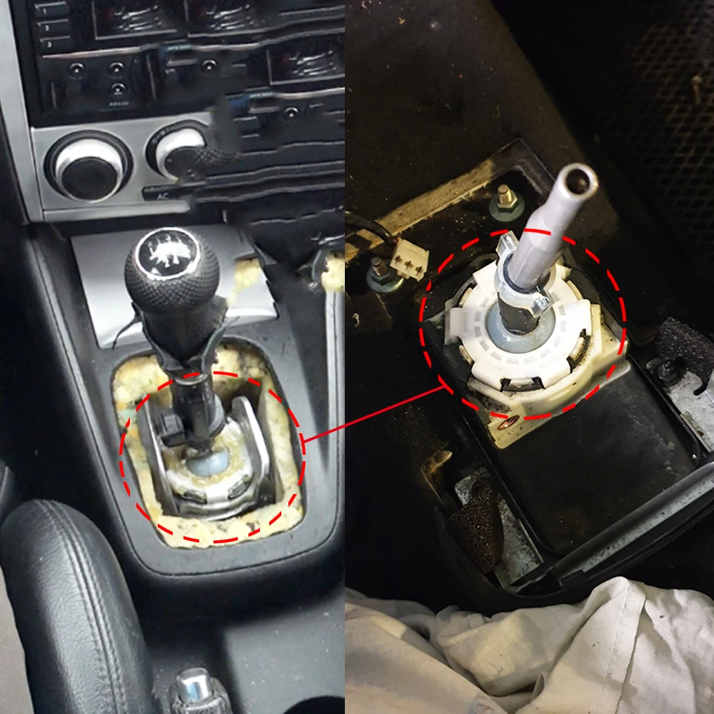 시트 톨레도 1M2 1998 1999 2000 2001 2002 2003 2004 1J071125 용, 1 기어 변속 레버 선택기 기어박스 소켓 부시 베어링 수리