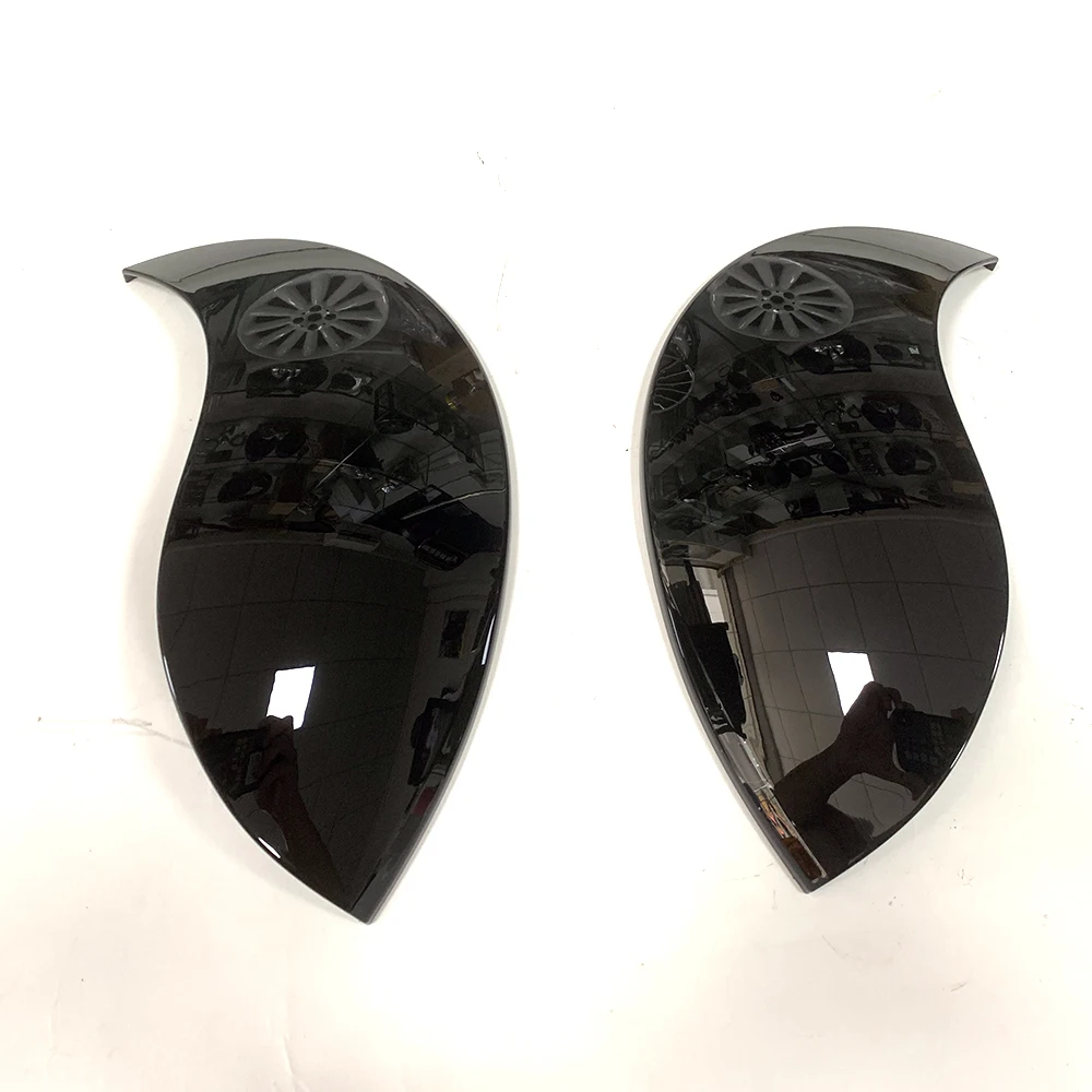 ABS 플라스틱 광택 및 매트 블랙 컬러 앵글 아이리드, 미니 쿠퍼 F54 F55 F56 F57, 세트당 2 개, 신제품