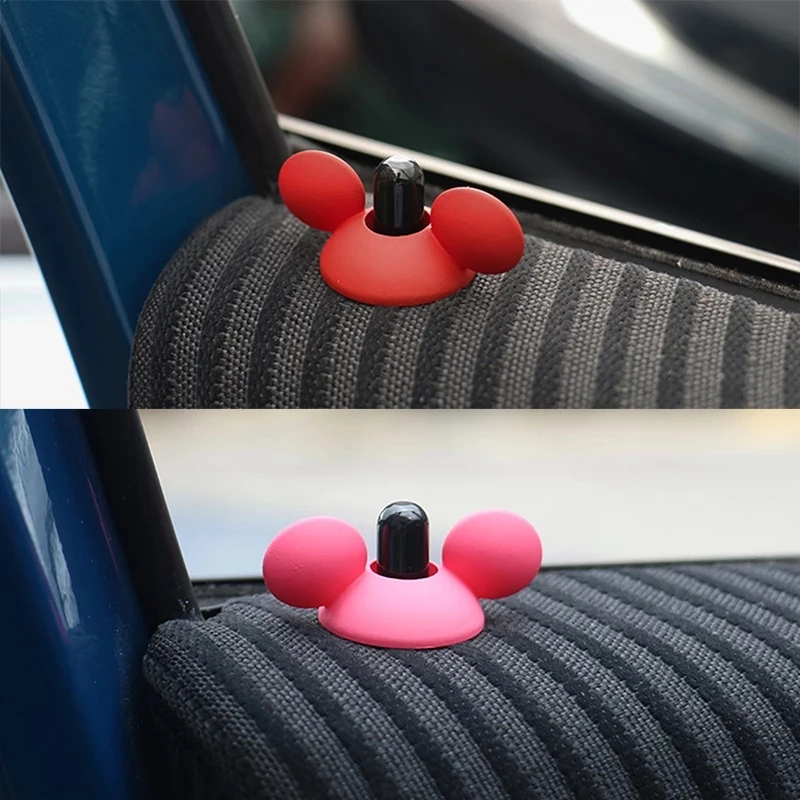 자동차 인테리어 문짝 잠금 핀 커버 스티커 트림, BMW 미니 쿠퍼 JCW 원 플러스 S 컨트리맨 클럽맨 F55 R60 자동차 스타일링 액세서리