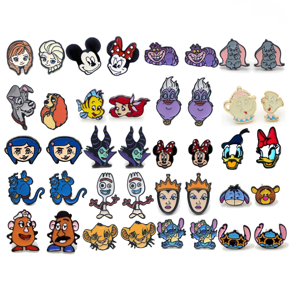 LT958 미키 스티치 귀여운 여성 귀걸이, 키즈 귀걸이, 파티 패션 주얼리 선물, 친구 선물, 도매 title=LT958 미키 스티치 귀여운 여성 귀걸이, 키즈 귀걸이, 파티 패션 주얼리 선물, 친구 선물, 도매 