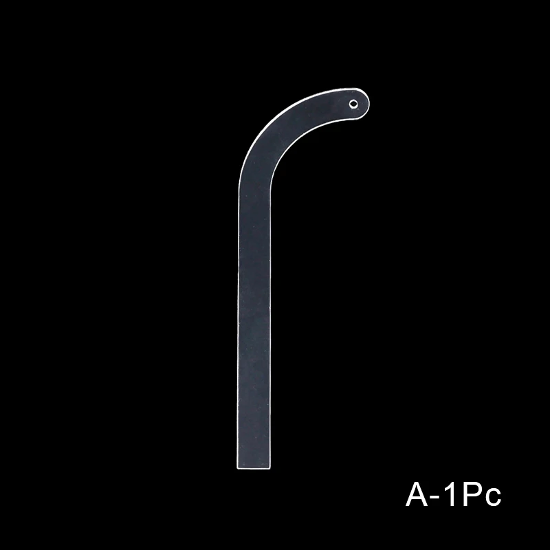투명 아크릴 귀걸이 디스플레이 홀더 랙, 귀걸이 착용 효과 스틱, 이어 스터드 쥬얼리, 스틱 사용 가능, 5 개