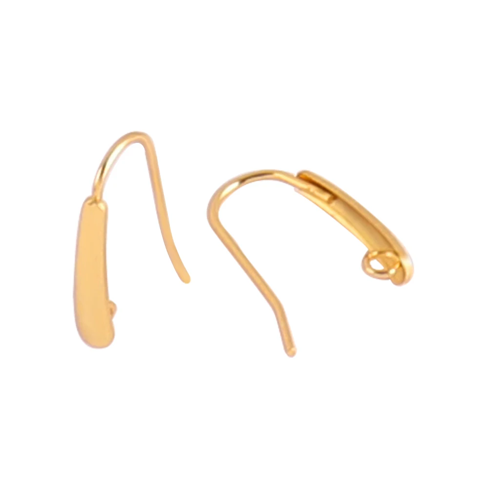 20 개 스테인레스 스틸 이어 후크 결과 DIY 걸쇠 후크 귀걸이 용품 액세서리 이어폰 쥬얼리