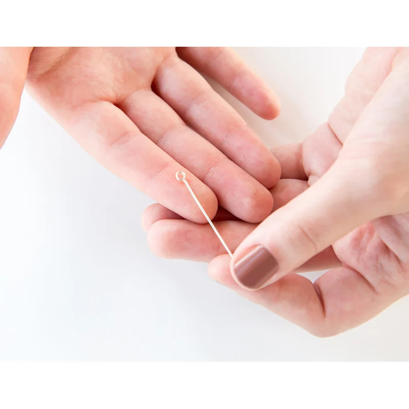 아이 헤드 핀 20 25 30 35 40 45 50 mm 아이핀 Diy 쥬얼리 제작 쥬얼리 액세서리 용품, 100-200 개