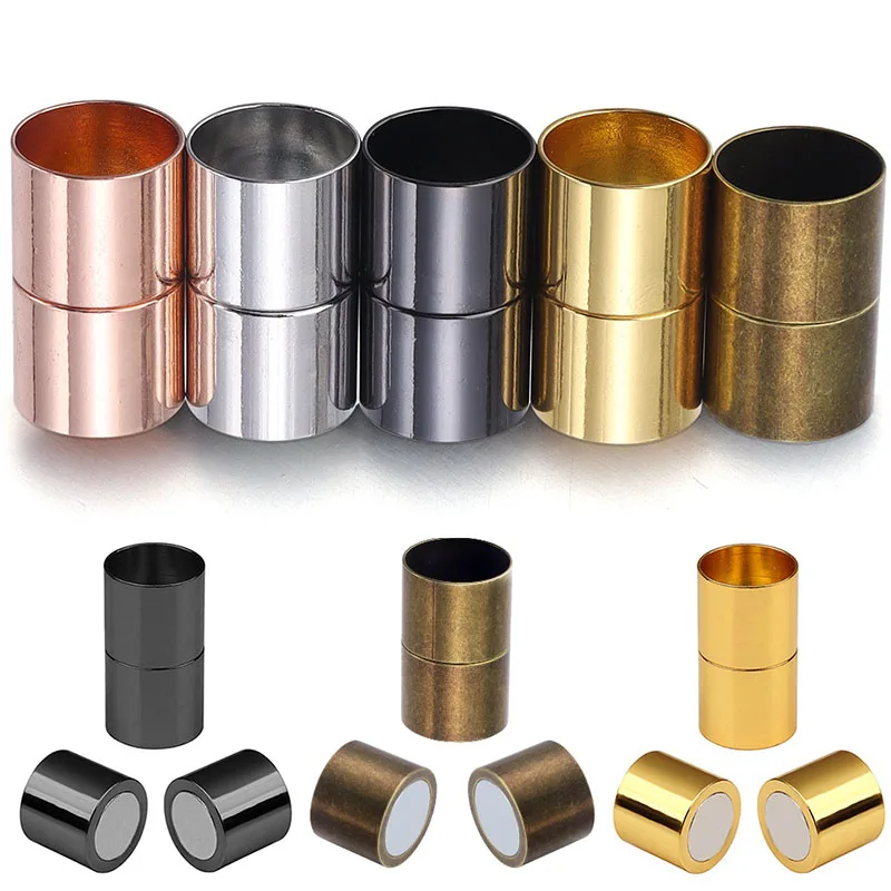 주얼리 제작용 강력한 마그네틱 걸쇠, DIY 가죽 코드 팔찌 커넥터, 도매 골드 컬러, 5 세트/로트, 5 6 8 10 12 14mm title=주얼리 제작용 강력한 마그네틱 걸쇠, DIY 가죽 코드 팔찌 커넥터, 도매 골드 컬러, 5 세트/로트, 5 6 8 10 12 14mm