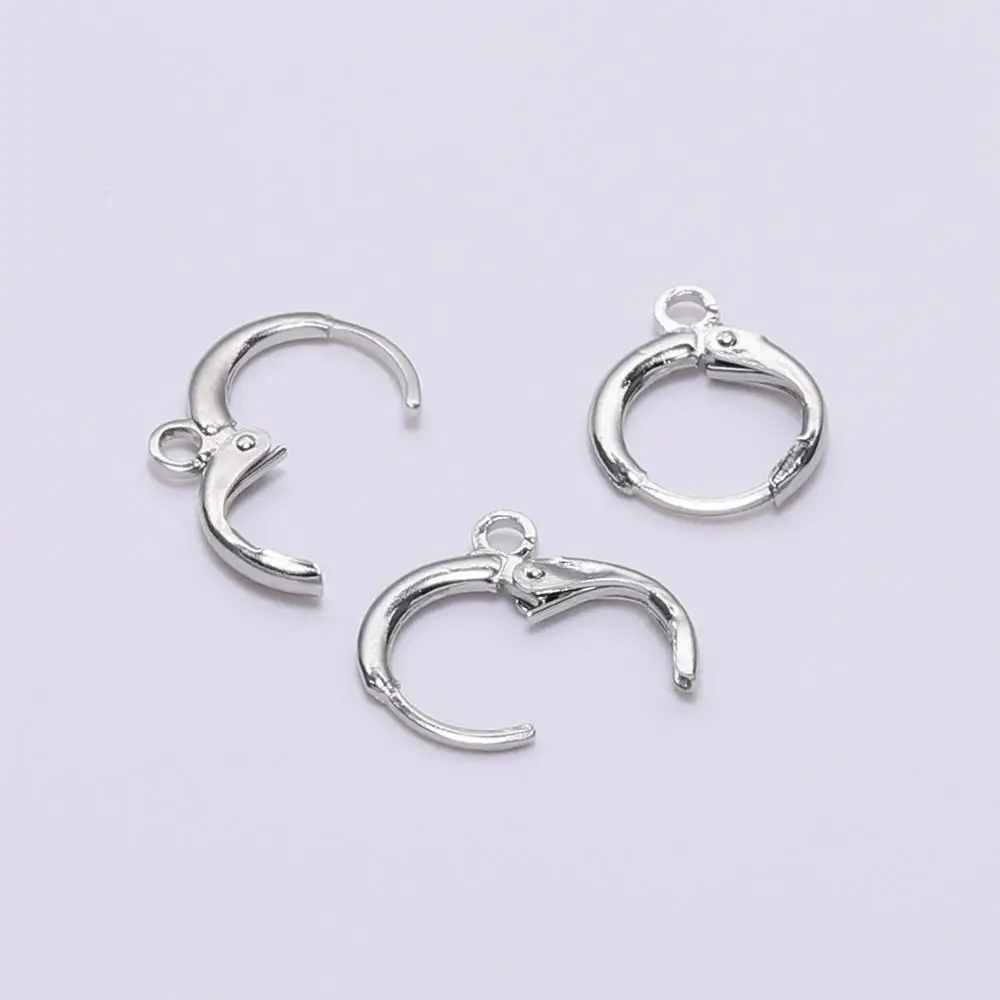 20 개/몫 14x12mm 골드 프랑스 레버 귀걸이 후크 와이어 설정 기본 귀걸이 쥬얼리 찾기 용품 만들기