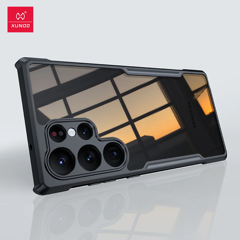 Xundd 삼성 갤럭시 S23 S24 울트라 케이스, S20 FE S23 S22 플러스 S21 울트라 에어백 충격 방지 쉘 PC 및 TPU 후면 투명 커버 title=Xundd 삼성 갤럭시 S23 S24 울트라 케이스, S20 FE S23 S22 플러스 S21 울트라 에어백 충격 방지 쉘 PC 및 TPU 후면 투명 커버