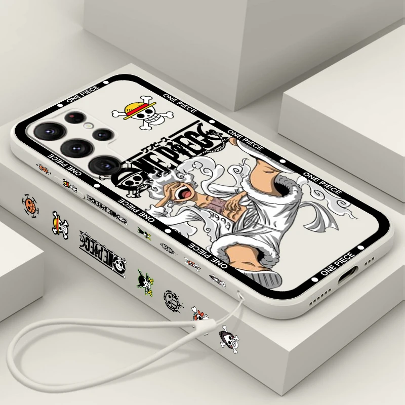 삼성 갤럭시 S24, S23, S22, S21, S20 FE, S10 울트라 플러스 라이트, 5G 커버 폰 케이스, 원피스 루피 만화 액체 왼쪽 로프 title=삼성 갤럭시 S24, S23, S22, S21, S20 FE, S10 울트라 플러스 라이트, 5G 커버 폰 케이스, 원피스 루피 만화 액체 왼쪽 로프