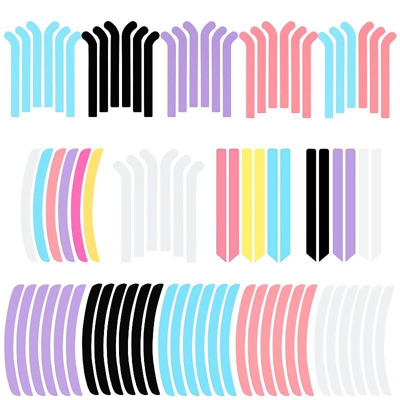 속눈썹 리프팅 실리콘 스트라이프 소프트 래쉬 리프트 컬러 패드, 속눈썹 연장 파마 리본 뷰티 여성 메이크업 도구, 6 개 title=속눈썹 리프팅 실리콘 스트라이프 소프트 래쉬 리프트 컬러 패드, 속눈썹 연장 파마 리본 뷰티 여성 메이크업 도구, 6 개