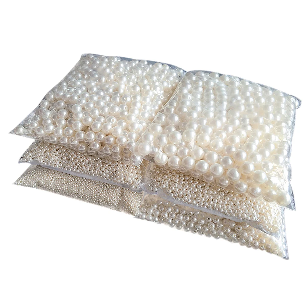 스트레이트 구멍 아크릴 모조 진주 베이지 팔찌 라운드 비즈 DIY 공예 보석 만들기 용품, 10-1000 개/묶음, 3-20mm title=스트레이트 구멍 아크릴 모조 진주 베이지 팔찌 라운드 비즈 DIY 공예 보석 만들기 용품, 10-1000 개/묶음, 3-20mm