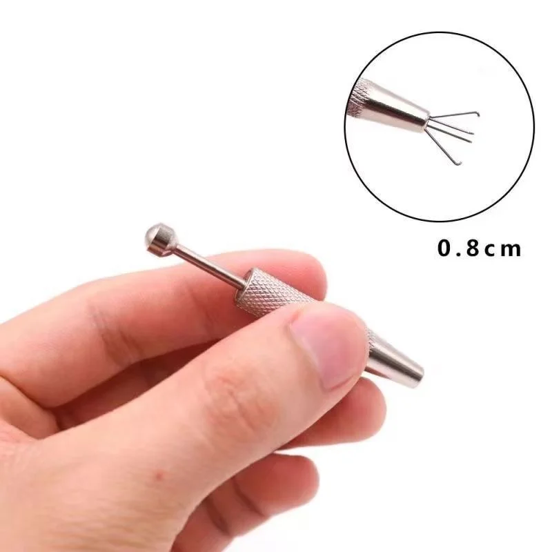 4 클로 픽업 도구 클로 비즈 전자 부품 그래버 다이아몬드 보석 프롱 거치대 IC BGA 스테인레스 스틸 칩 그리퍼 title=4 클로 픽업 도구 클로 비즈 전자 부품 그래버 다이아몬드 보석 프롱 거치대 IC BGA 스테인레스 스틸 칩 그리퍼