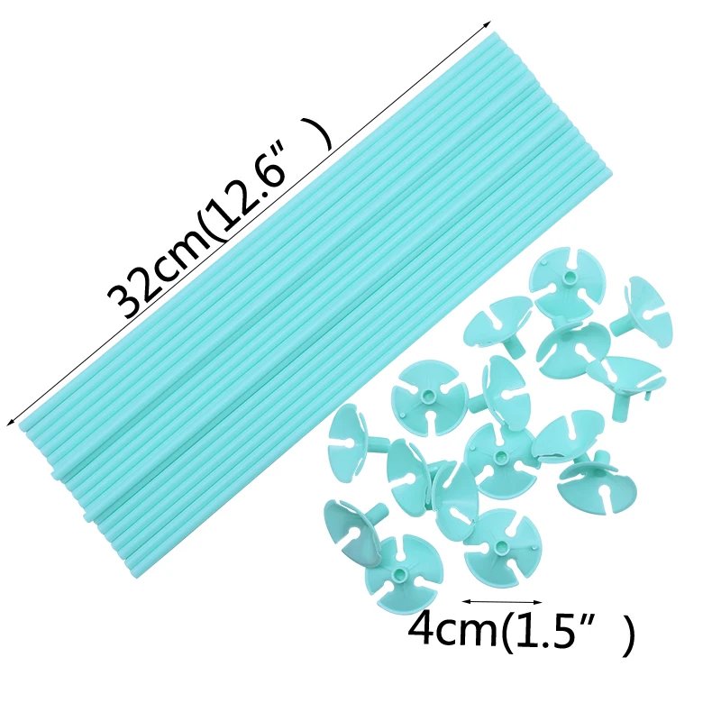 라텍스 풍선 스틱 흰색 풍선 홀더 스틱 컵 포함, 30cm 웨딩 생일 파티 풍선 공 장식 액세서리