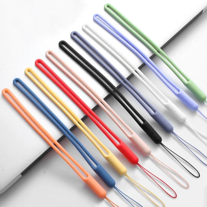 휴대폰용 짧은 실리콘 손목 스트랩 핸드 랜야드, 아이폰 11, 삼성 카메라, 고프로 USB 플래시 드라이브 키, ID 카드 키코드 키체인 title=휴대폰용 짧은 실리콘 손목 스트랩 핸드 랜야드, 아이폰 11, 삼성 카메라, 고프로 USB 플래시 드라이브 키, ID 카드 키코드 키체인