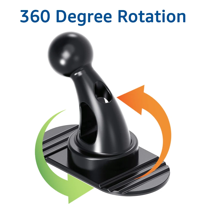 범용 17mm 볼 헤드 스티커 베이스, 대시보드 자동차 휴대폰 거치대 스티커 베이스, 휴대폰 스탠드 자동차 마운트 액세서리